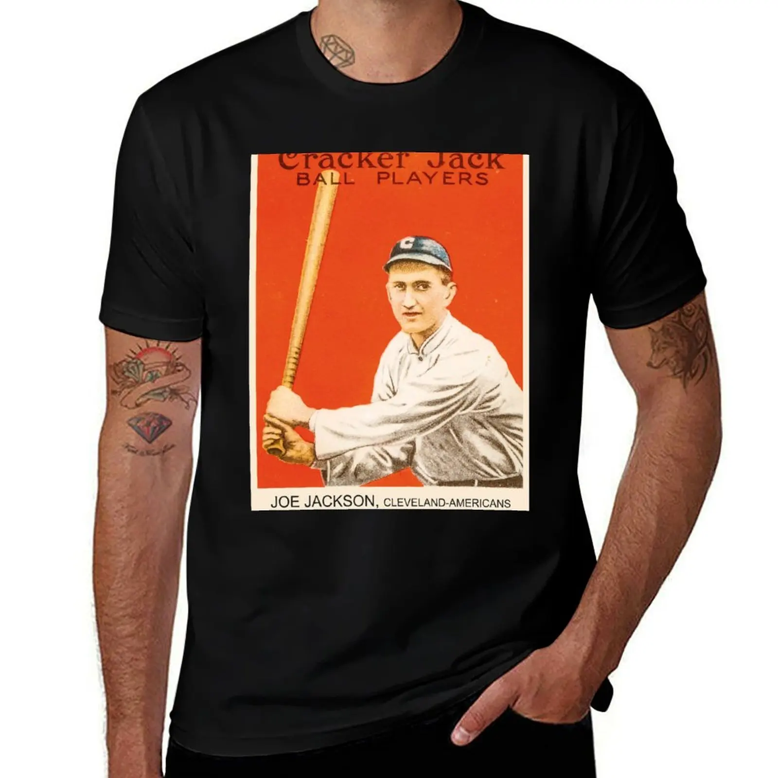 

Shoeless Joe Jackson T-Shirt tops summer shirt plus sizes tees Men's t-shirt