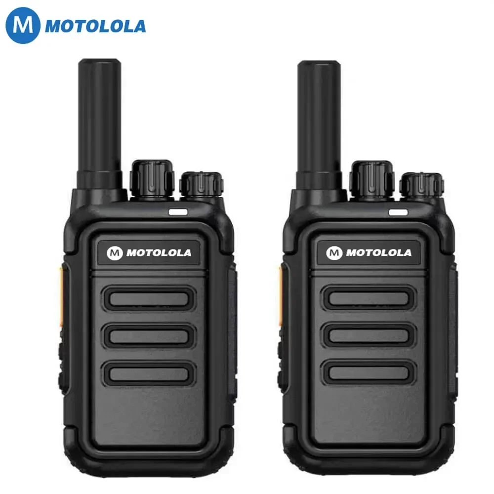 Motolola 2 Stuks Mini Walkie Talkie Draagbare Tweerichtingsradio UHF Transceiver Set Walkie-talkies Radio Walkie Talkie Lange afstand COD