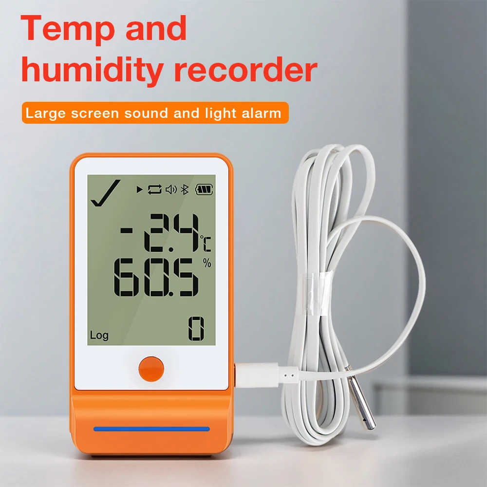Bluetooth Temperature Humidity Data Logger GSP-6 Pro Temperature Recorder Sensor With Magnetic For Medicine Storage Cold Chain