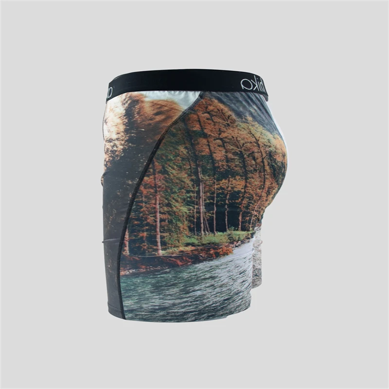 Sexy Men Underwear Boxers Cueca Male Panties Lingerie Men Underpants Boxershorts Plus Size Fashion Print XXXL Man Boxer Briefs