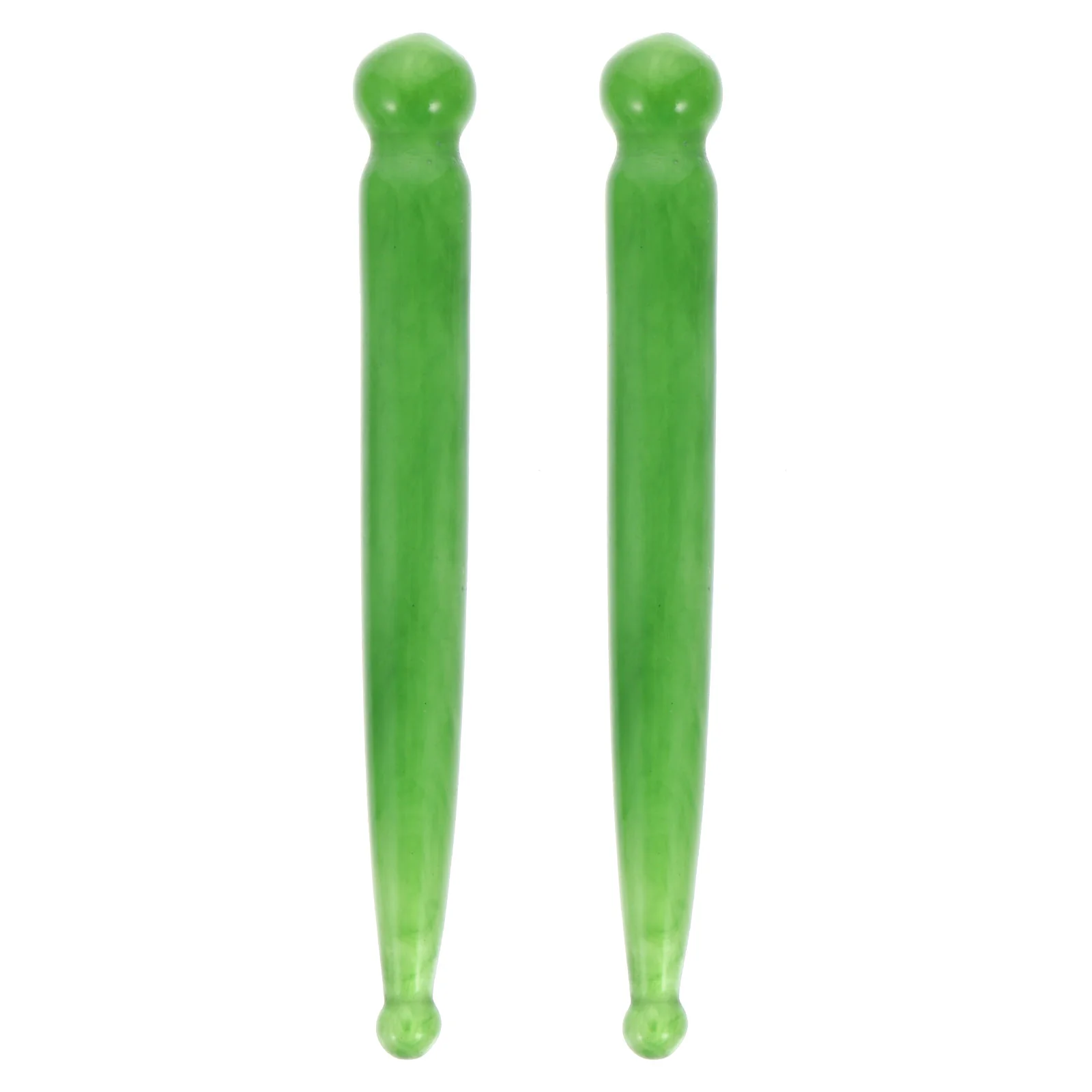 

2 Pcs Acupuncture Massage Pen Massager for Face Tool Sticks Massagers Self-massage The Tools Eye