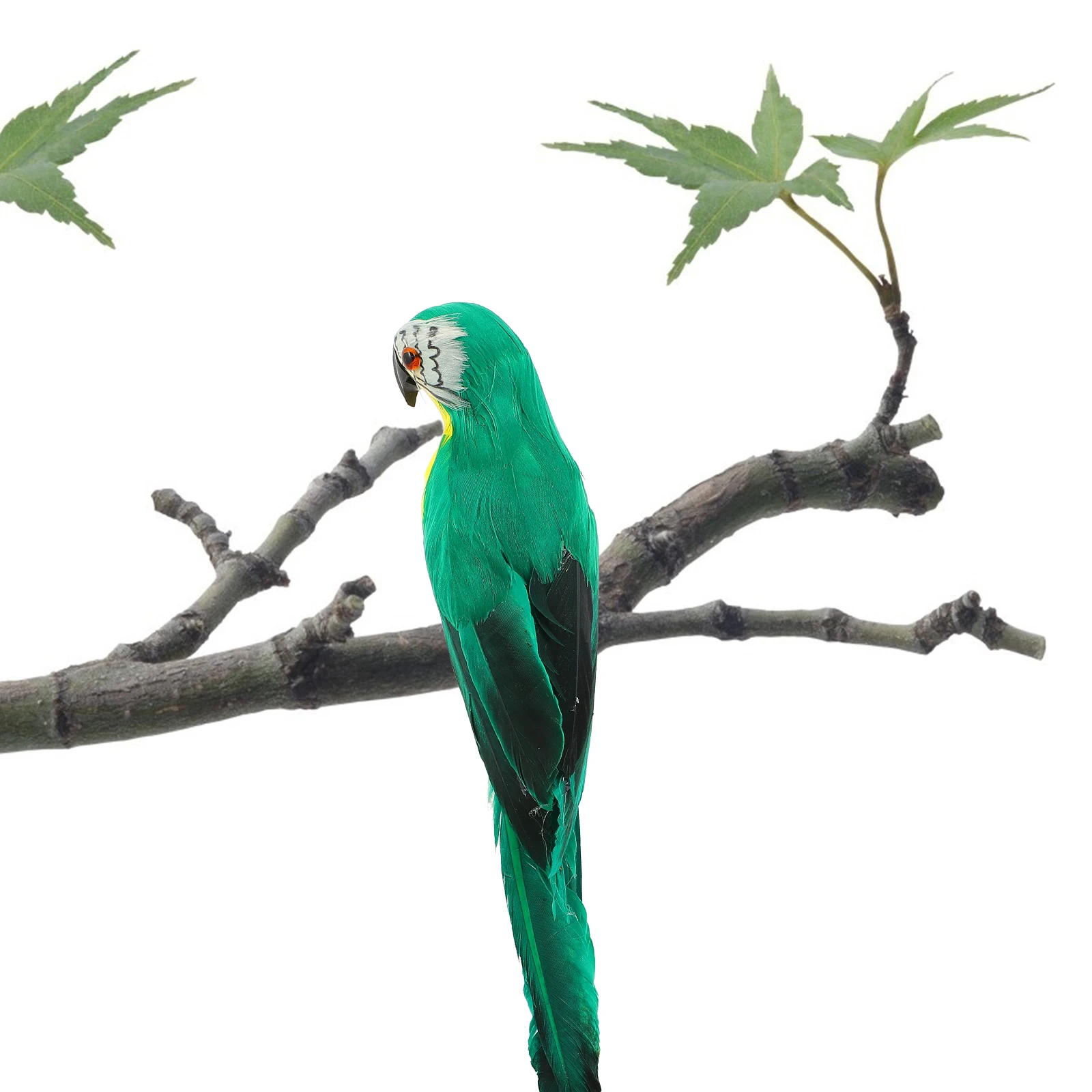 

Simulated Parrot Ornament Garden Bird Outdoor Scene Decor Tree Adornment Christmas Decorations