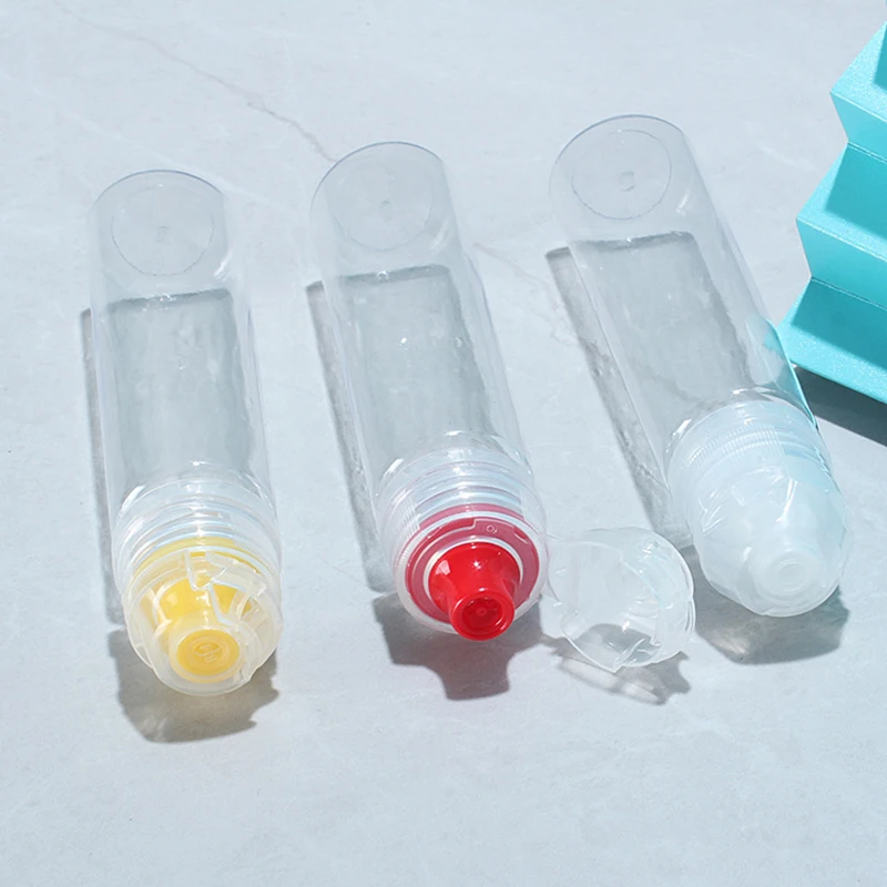 1 pz portatile da viaggio 130ml Dispenser di miele antigoccia punta dell'ago bottiglia aceto olio sciroppo spremere contenitore applicatore con coperchio