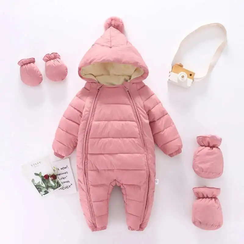 

new born Autumn Winter toddler romper infant clothes umpsuit baby boy snow overalls for kids suit snowsuit little girls clothing