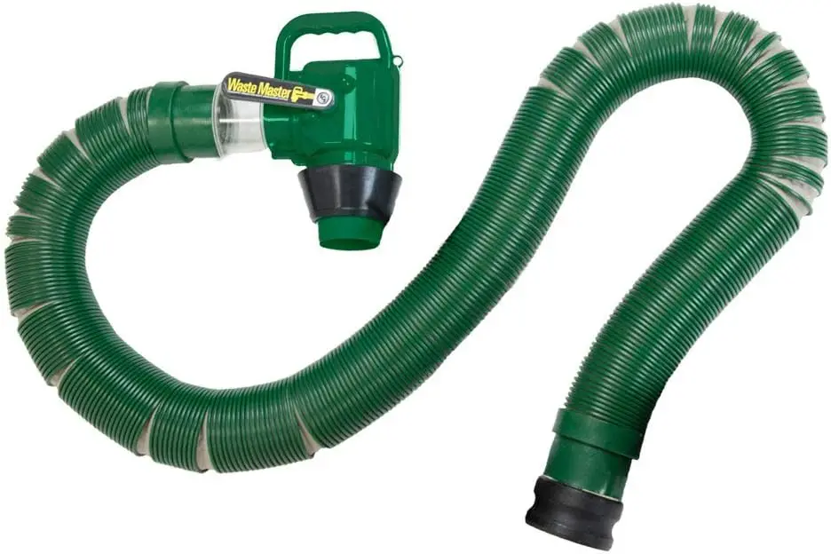 Lippert 359724 Waste Master 20’ Extended RV Sewer Hose Management System , Green