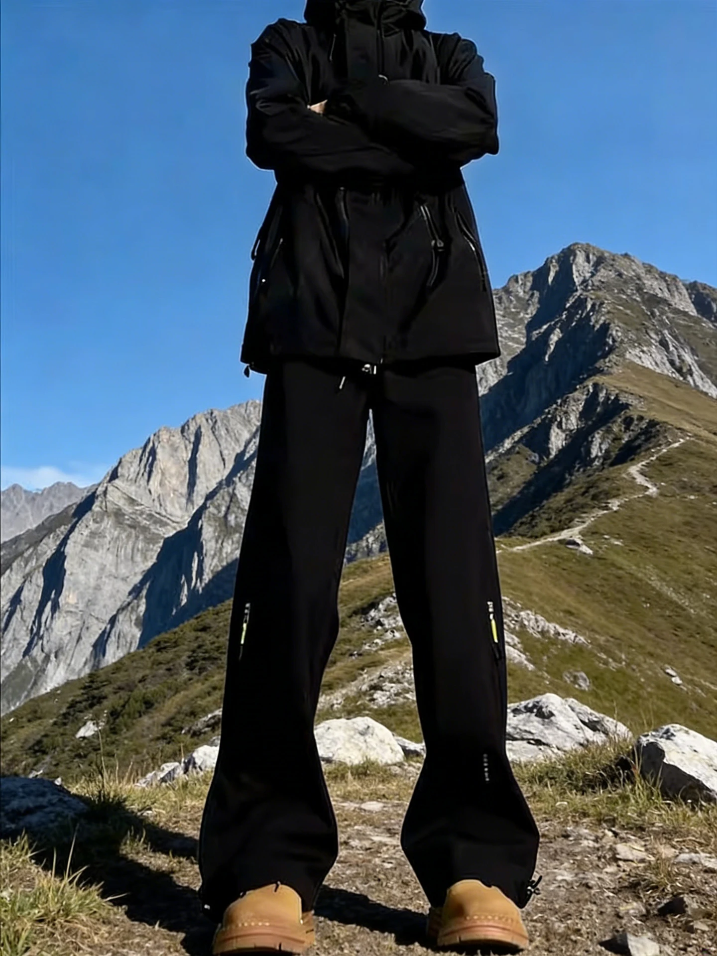 

Мужские ветрозащитные и водонепроницаемые брюки для альпинизма, профессиональные штаны для походов и горного туризма, рабочая одежда