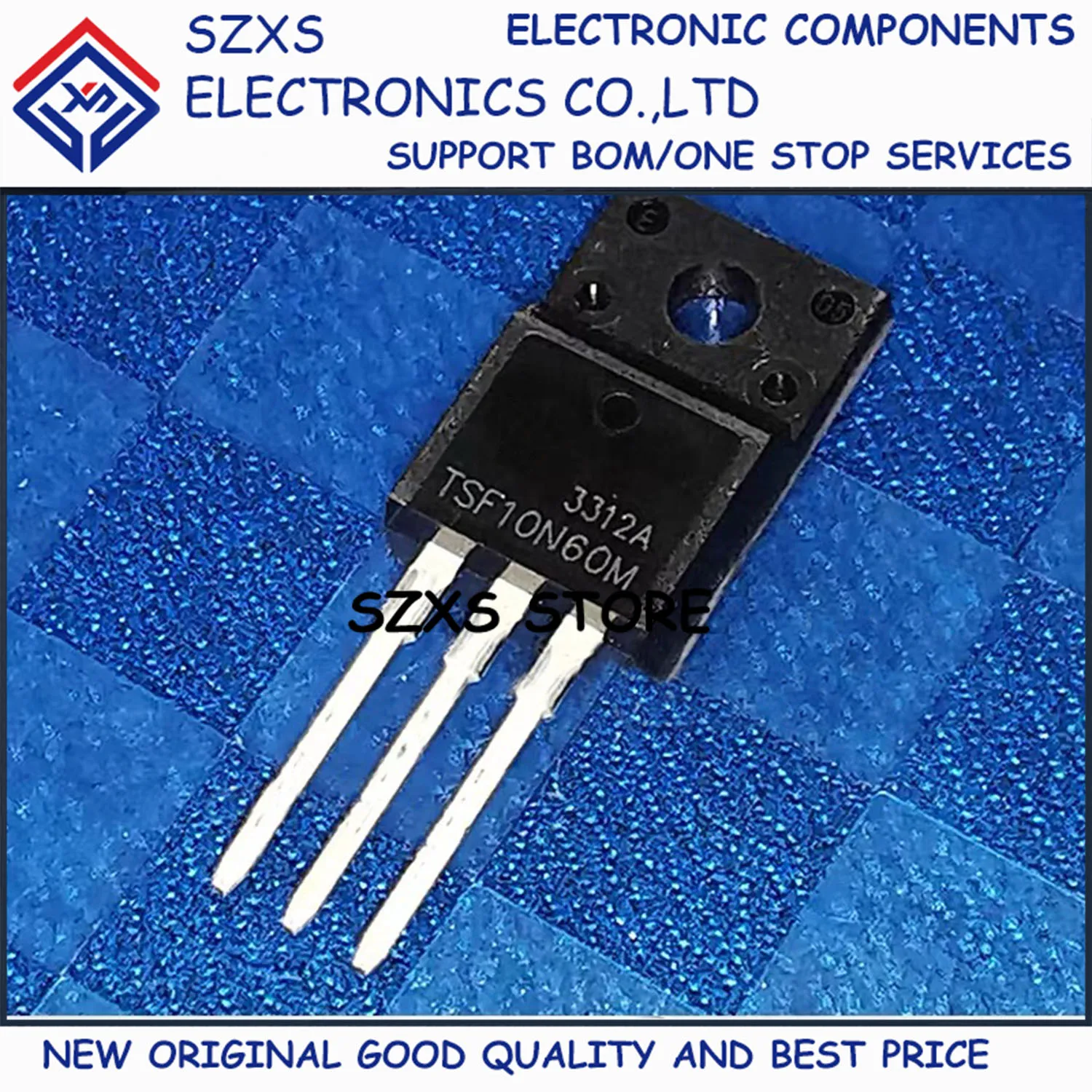 

New Original 10Pcs TSF10N60M TSF13N50M TSF12N65M TO-220F Field Effect Transistor In Stock Electronic Components Good Quality