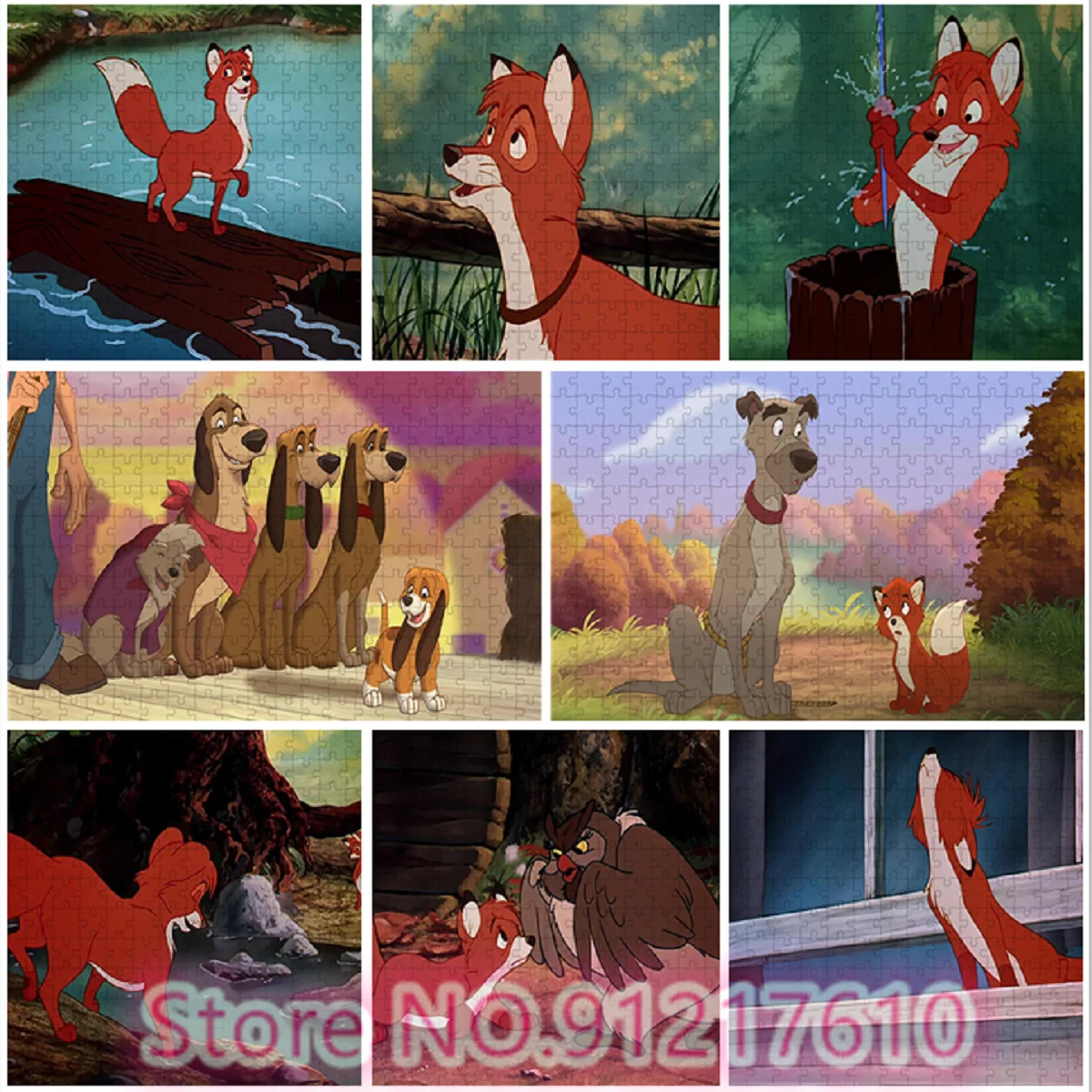 

Disneyland Animation Film Retro Cartoon 1000 Pieces Puzzles Adventure Children Brainstorming Puzzles Gift First Choice