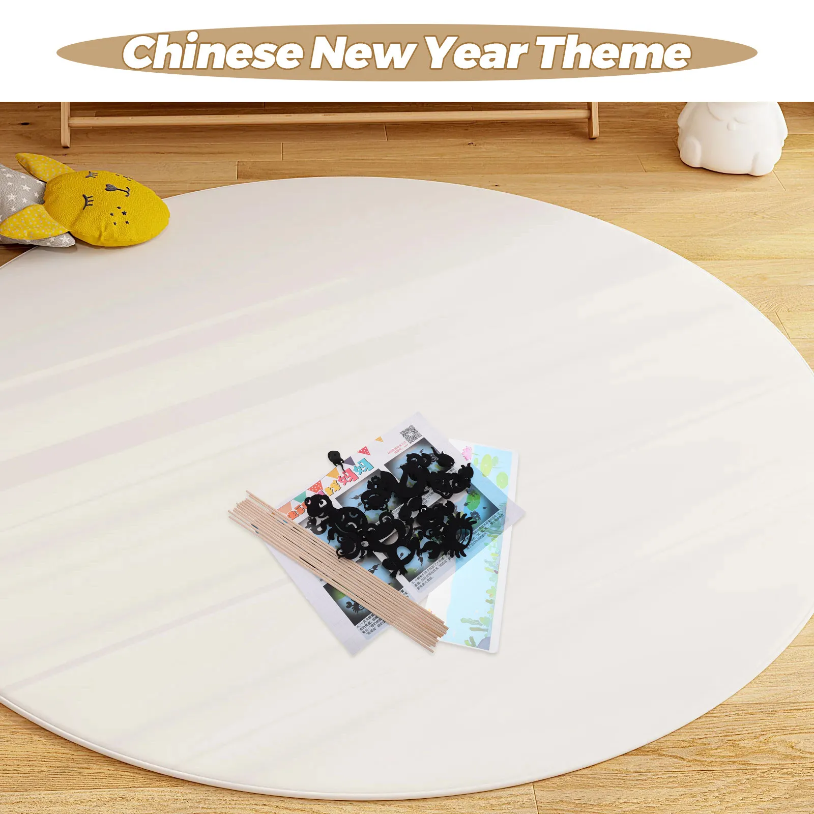 

1Set Early Childhood Education Resources Traditional Chinese Cutouts for Classroom Play Imaginative Development Theater