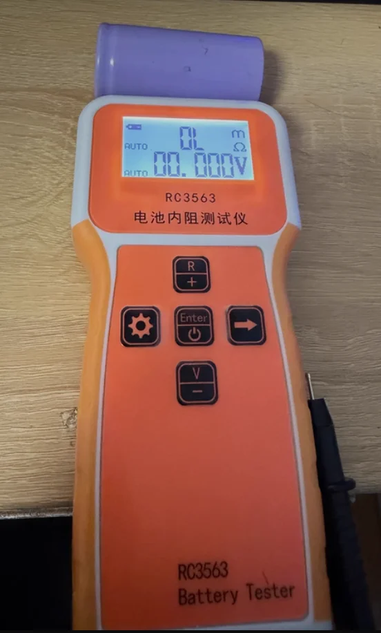 18650バッテリー内部抵抗電圧高精度検出器テスター
