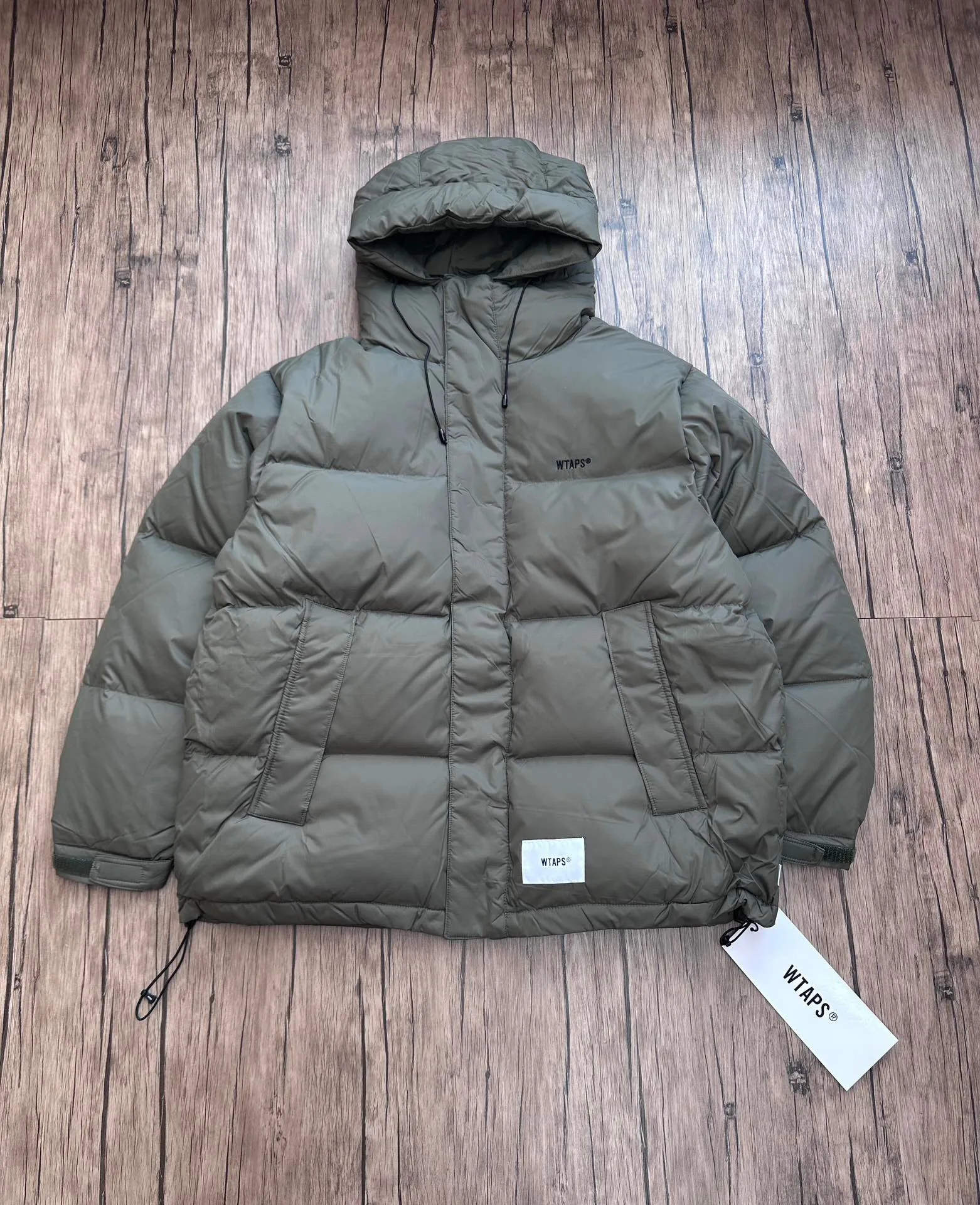 WTAPS TORPOR JACKET RIPSTOP Men Fall Winter Hooded Down Jacket Thick Warm Japanese Casual Outdoor Puffer Coat