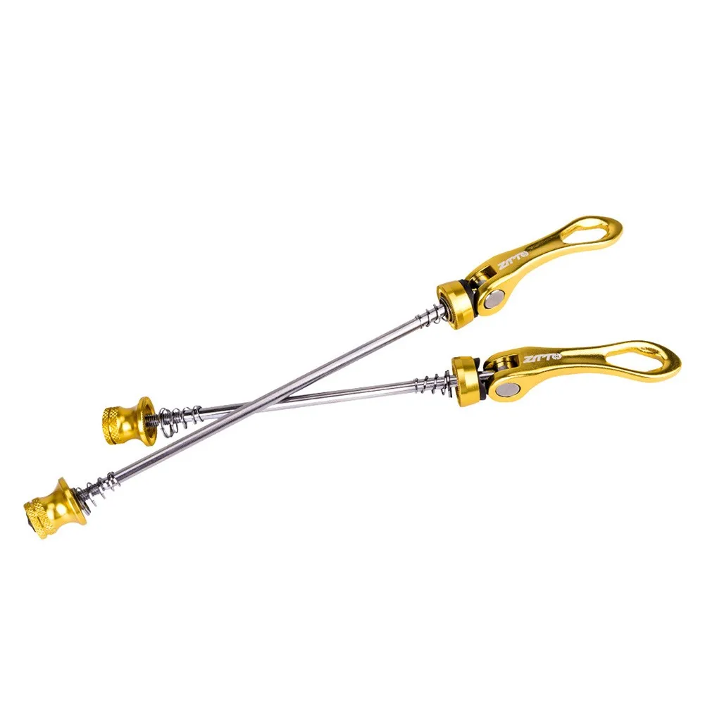 高品質ホットな新ポータブル実用的なクイックリリース串部品セットバイクフロントリア QR MTB マウンテンバイク串