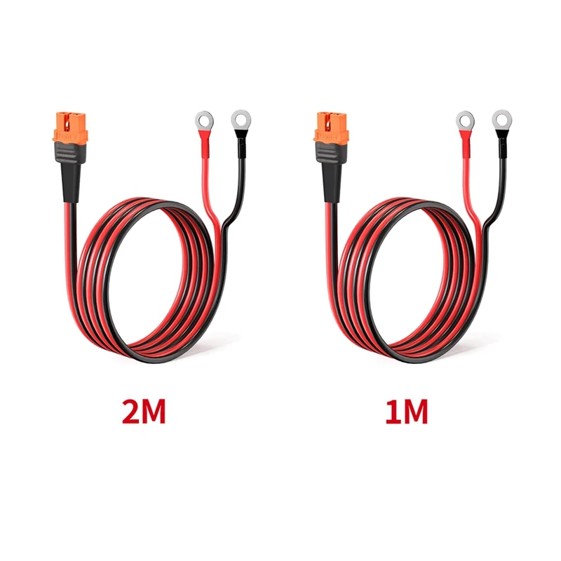 12AWG Xt60i гнездовой разъем для уплотнительного кольца для радиоуправляемой батареи, солнечной портативной электростанции и солнечной панели-AT64