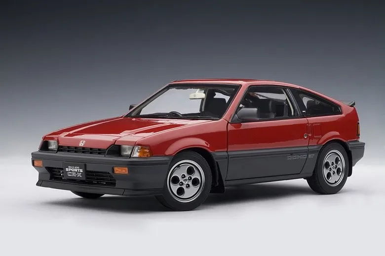 Autoart 1:18 For CRX CR-X Si BALLADE SPORTS JDM Limited Edition Resin Metal Model Ornament Toy Birthday Gift