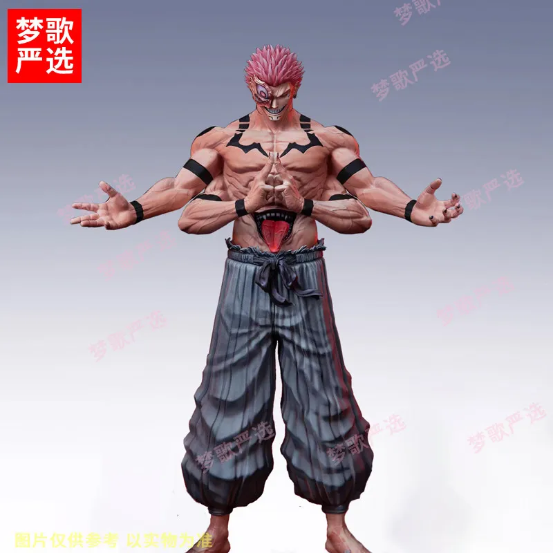 30cm Statue Jujutsu Kaisen Gk Ryomen Sukuna Initial Heart The Curse King Anime Figure Model Ornaments Collection Pvc Toys Gifts