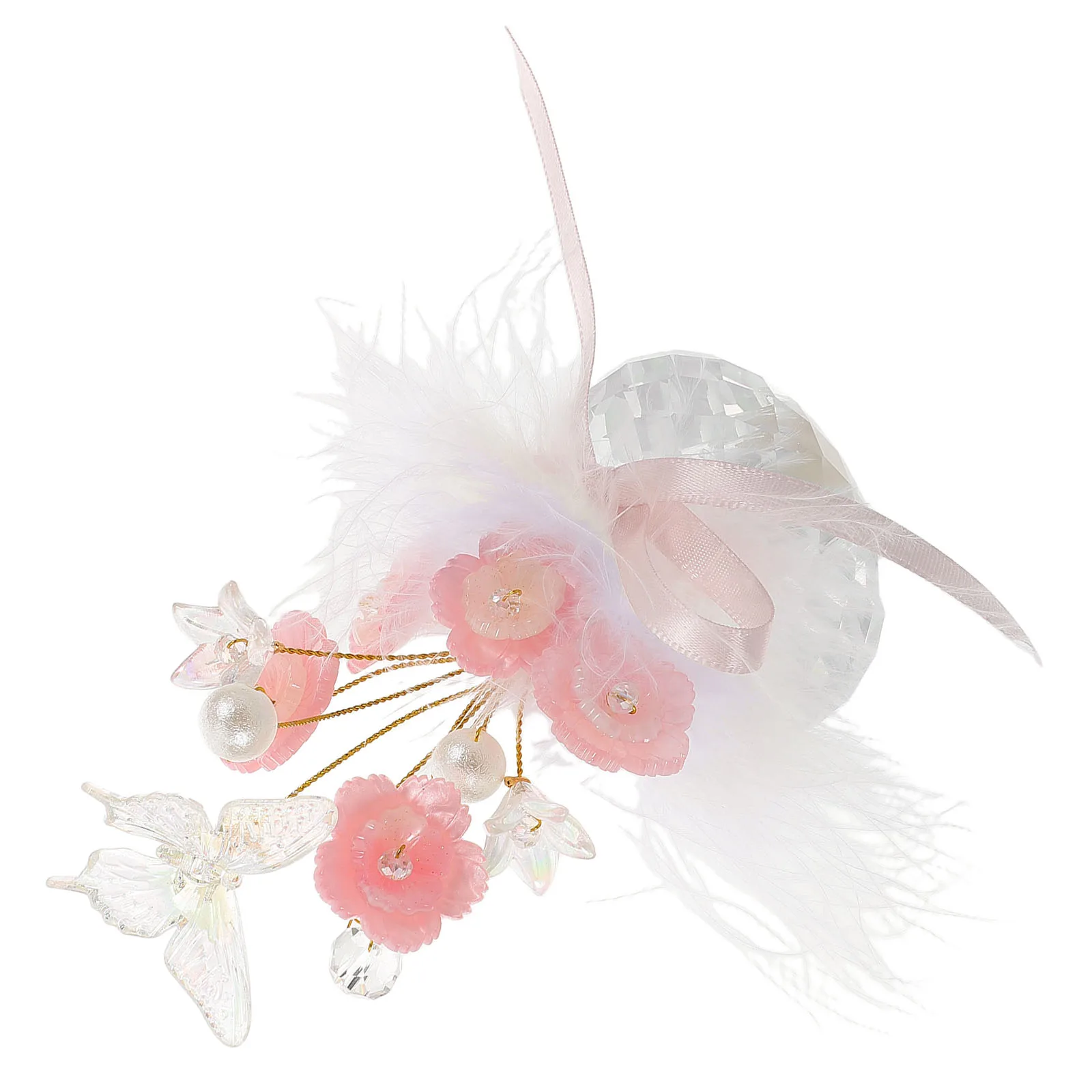 

Decorations Plastic Automotive Butterfly Accessories for Women Cute Figurines Easy Installation Exquisite Craftsmanship Romantic