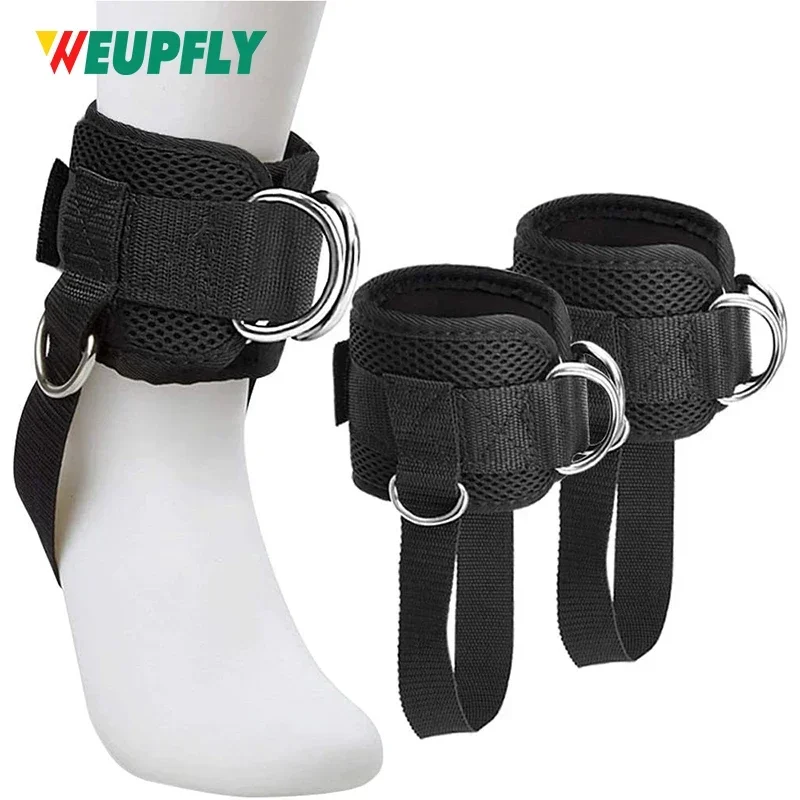 2PCS Ankle Straps for Cable Machine Man Woman, Ankle Strap for Cable Machine Kickback, Cable Ankle Attachment for Gym,Ankle Cuff