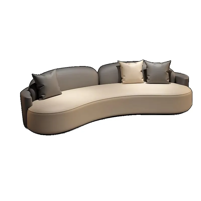 Modern Coffee Shop Sintered Stone square Upholstered Leather Cafe Restaurant Booth Seating Table Chair Set Furniture Office Sofa