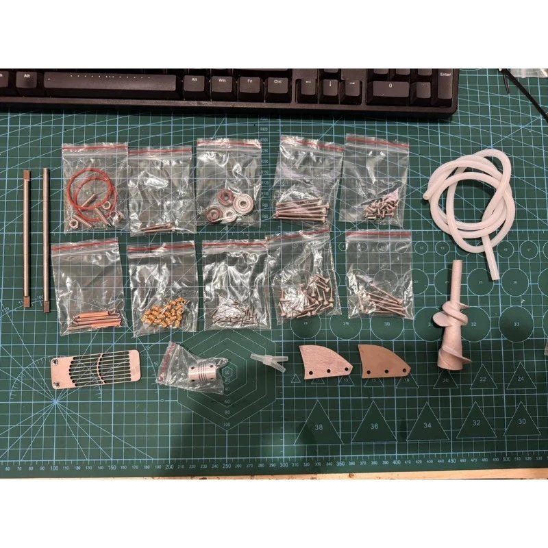 M-Jet-35 Full Hardware Set -304 Screws, Copper Insert Nuts, O-Rings, High-Speed Seals, Ready to Install (No Extra Hardware)