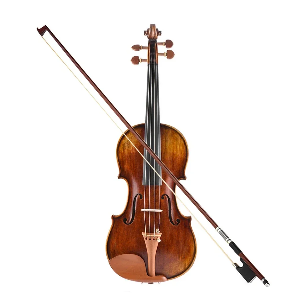 NAOMI مستوى الأداء المهني الكمان Stradivarius 1716 نسخة 4/4 اليدوية الكمان شجرة التنوب الكمان و القوس سلاسل
