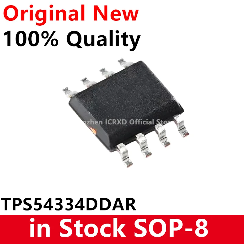 (1piece)100% New TPS54334DDAR TPS54334 54334 sop-8 Chipset