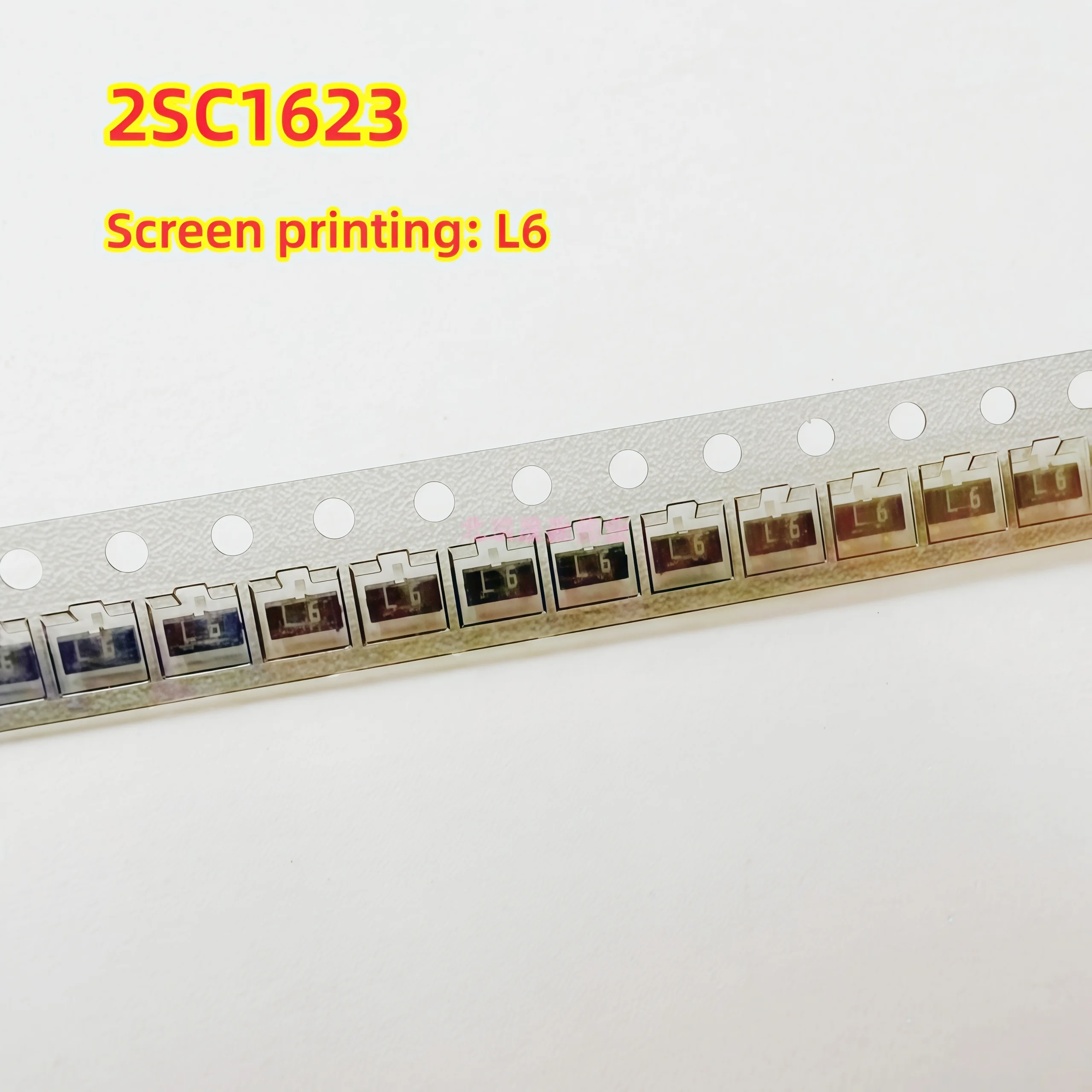 50pcs  2SC1623-T1B 2SC1623 silk screen L6 SOT-23 NPN 50V 100mA SMD Chip Transistor