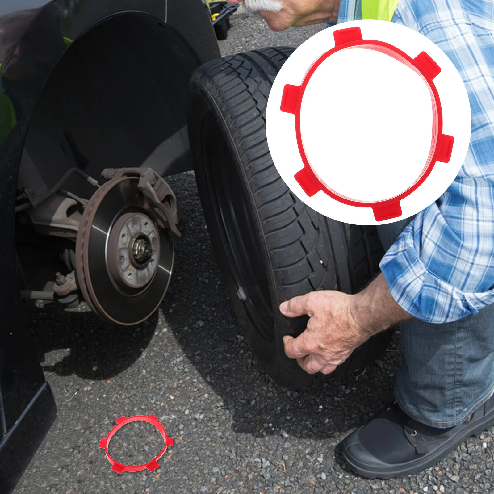 

Rc Tire Glue Ring Tool For Offroad Rvs Short Trucks Rc Cars Emergency Repair Durable Tire Mounting Rubber Band Replacement