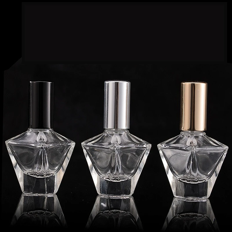 

10PCS 10ml Geometrical Shape Glass Spray Bottle Fine Mist Perfume Atomizer Refillable Travel Portable Cosmetic Dispenser Bottle