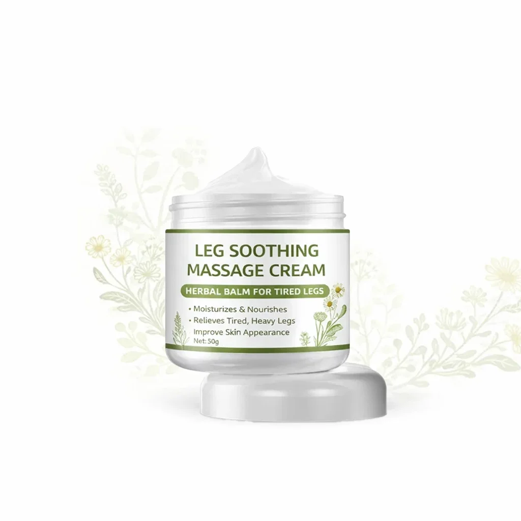 

Охлаждающий крем от варикоза для ног, натуральный бальзам для массажа ног от сосудистых звездочек, снимает усталость и отеки, уход за ногами, 50 г