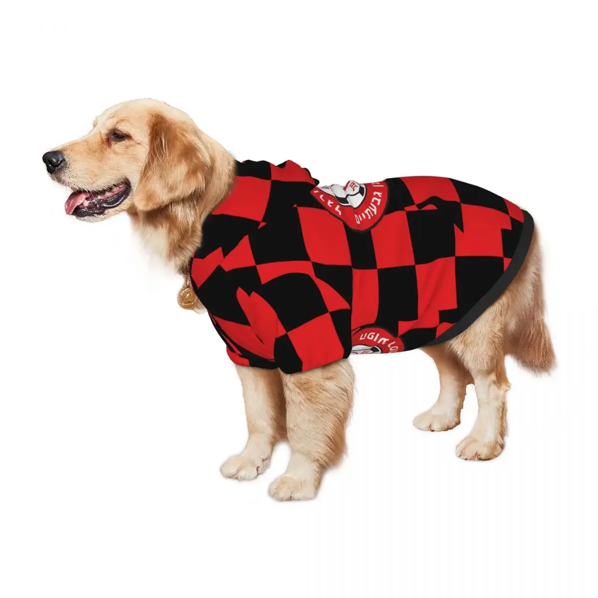 Sudaderas con capucha de Hapoel Ramat Gan Givatayim Fc para mascotas, ropa de perro, disfraz de cachorro, suéteres de tela de invierno, sudaderas con capucha con bolsillo