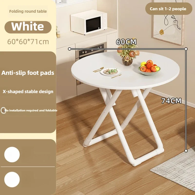 طاولة خشبية مدمجة قابلة للطي بدون تجميع لمحلات شاي الحليب، طاولة طعام محمولة للاستخدام المنزلي في الهواء الطلق