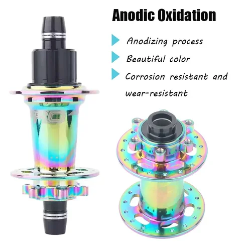 Imagen 2 del producto HASSNS Bujes de moto de cross 32 agujeros 135X10 100X15 Estructura HG de marcha única compatible con 8/9/10/11 velocidades