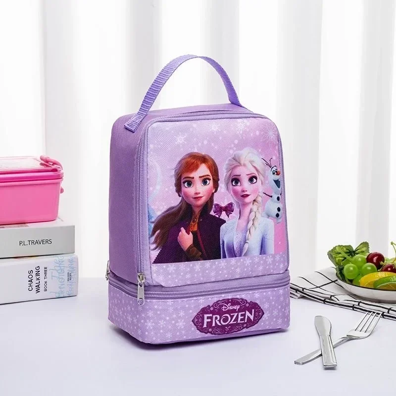 Disney cartoon torba izolacyjna mrożona słodka pudełko na lunch torebka z grilla torba na zewnątrz