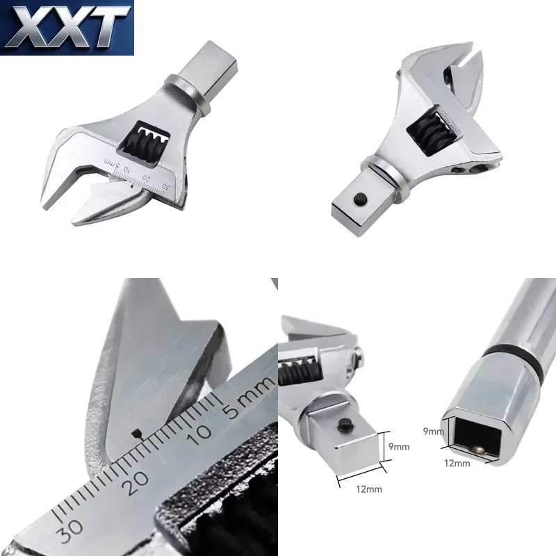 XXT Adjustable Flexible Torque Wrench Head