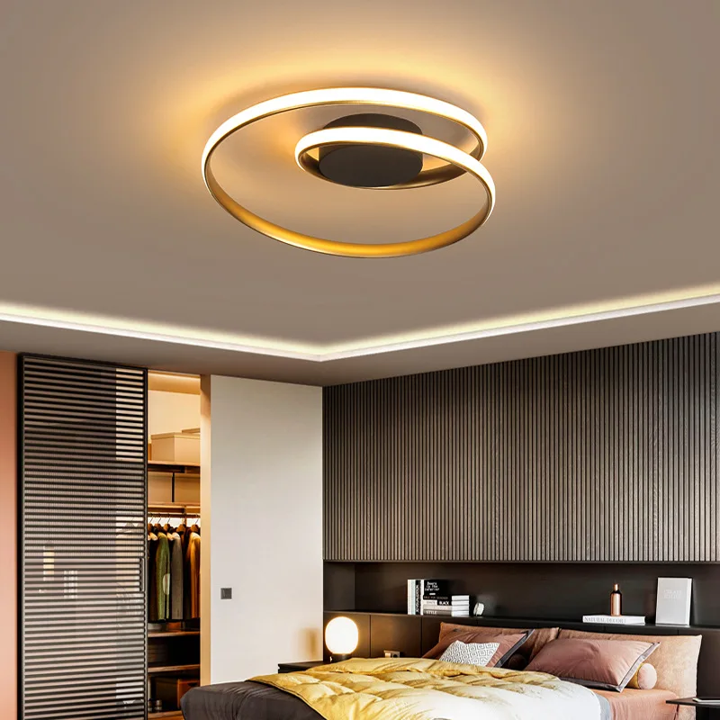 Living Room Ceiling Light Aluminum Lighting Fixtures Modern Ceiling Mounted Nordic Creative Bedroom Lights New LED Study Lamp