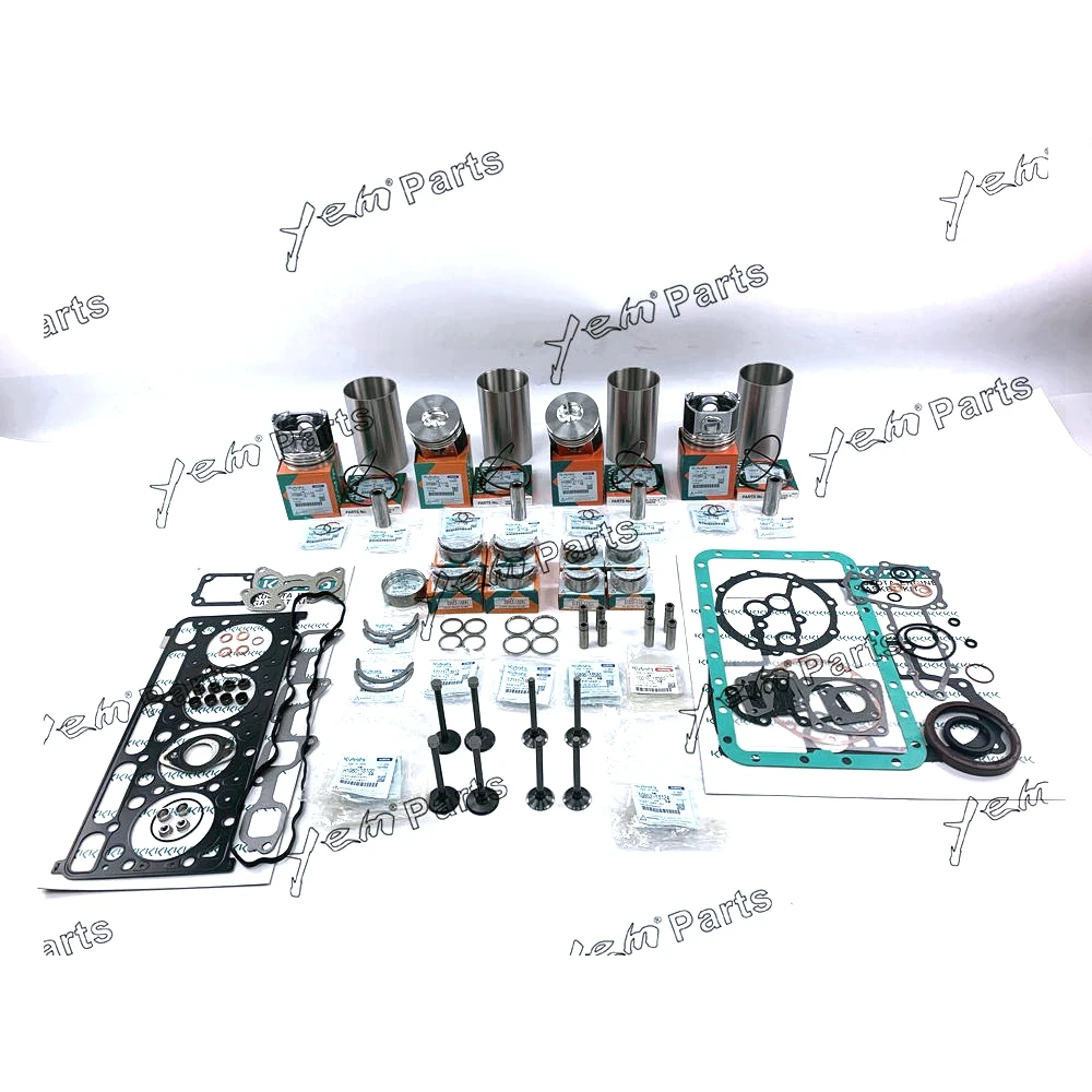 

Long Time Aftersale Service STD Overhaul Rebuild Kit For Kubota V3300 V3300T Engine Bobcat W Valves