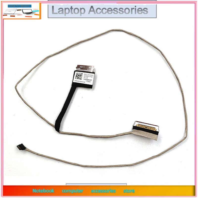 FNew Cable LVDS LCD para Lenovo xiaoxin 5000 Ideapad 320-15 520-15 IAP IKB AST ABR ISK DG521 DC02001YF10 DC02001YF00 DC02001YF20