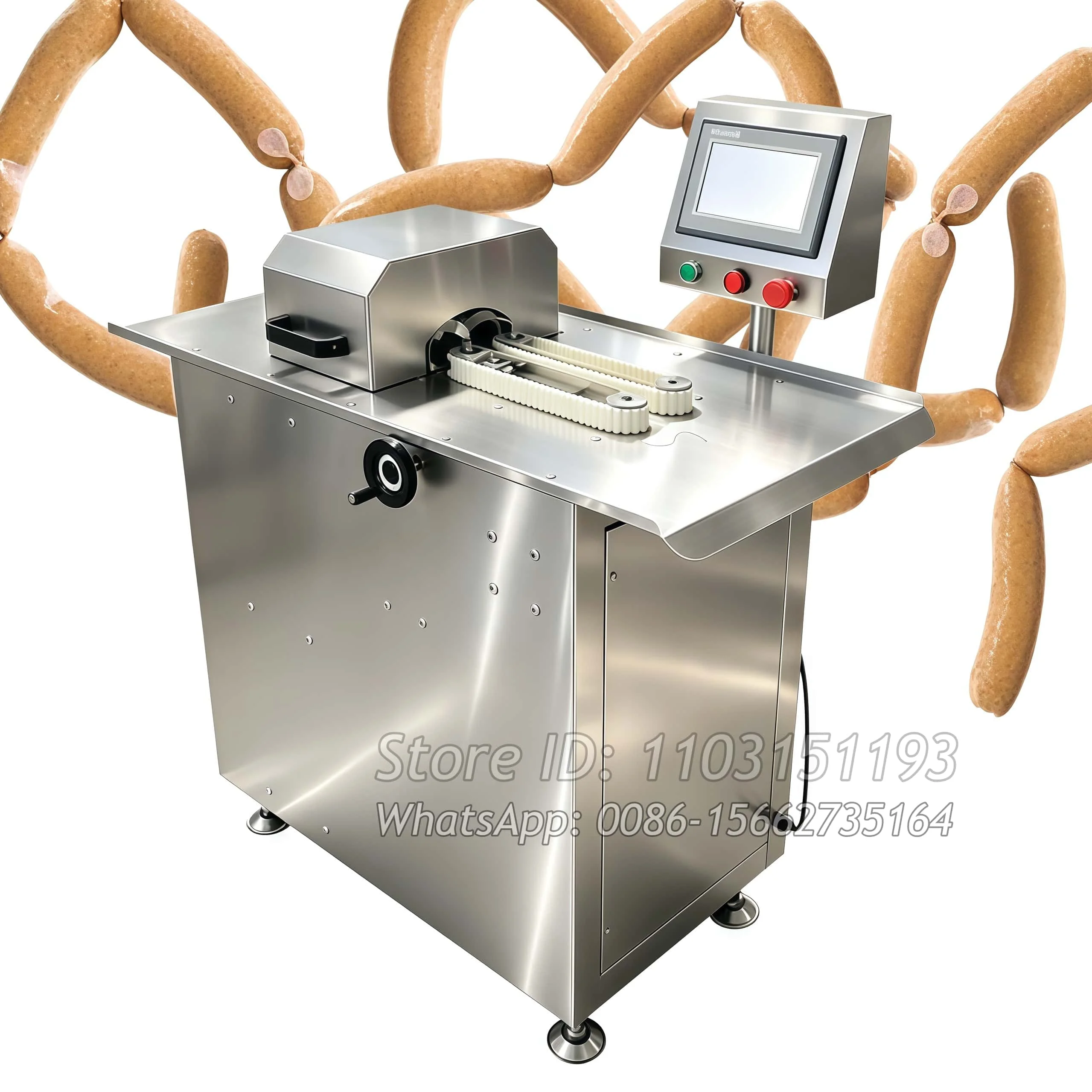 

Automatic PLC Sausage Clipper Machine Sausage Tying Machine Stainless Steel Sausage Linker Machine For Efficient Sausage Linking