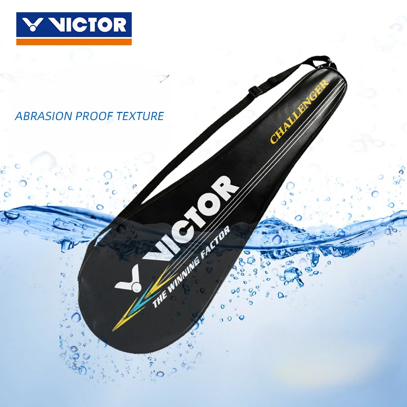 Victor Funda para raqueta de bádminton individual, funda de tela, bolsa protectora para raqueta portátil para 1 raqueta