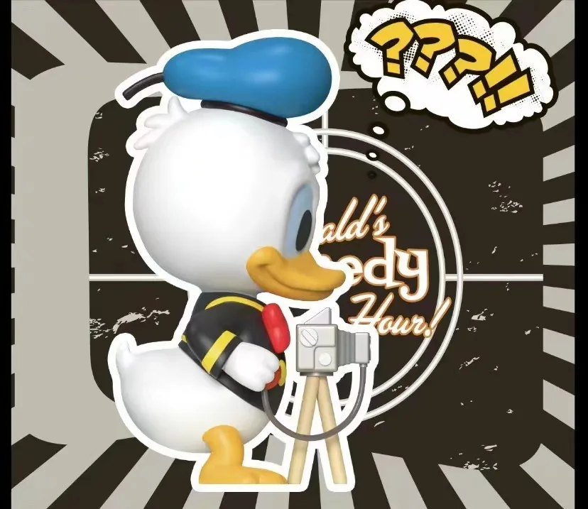 Figura de Minnie y Daisy, caja ciega de Disney, cubierta de Pato Donald, modelo de serie, caja misteriosa, muñecas del 90 ° aniversario, juguete de decoración, regalos