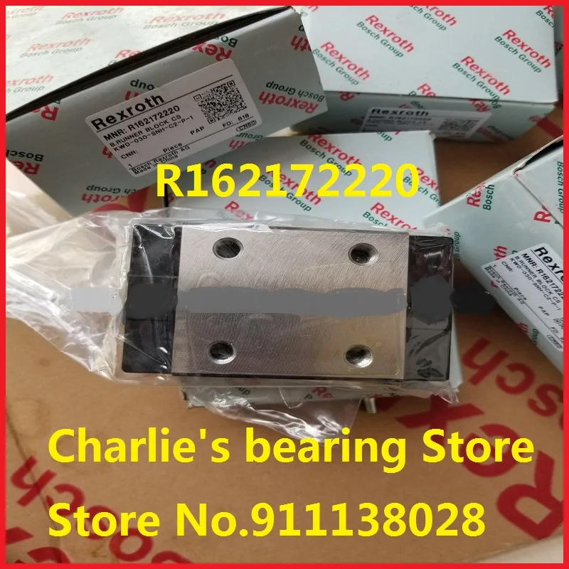 

1pc 100% brand new original genuine Rexroth brand linear guide block model number R162172220