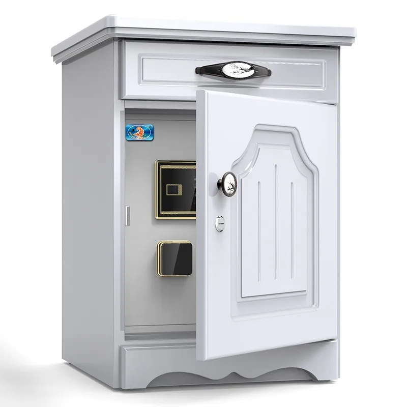 Modern simple invisible safe household fingerprint hidden anti-theft all-steel small large-capacity intelligent