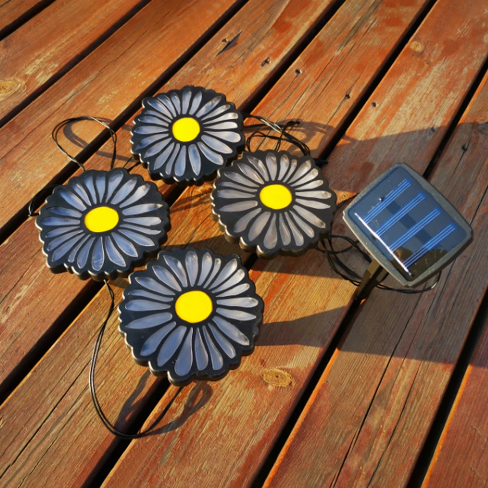 

Lights Daisy Flower Led Outdoor Garden Lawn Decor Chrysanthemum Lamp Yard Ornament Saved