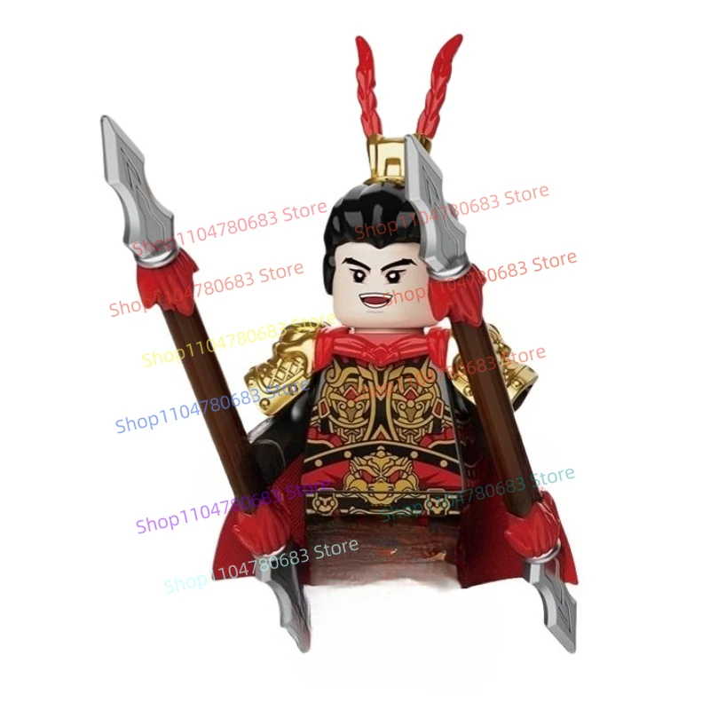 

MOC новый строительный блок кукла мини-кукла Shu ihu Lu Junyi Qin Ming Dong Ping Guan Sheng Liangshan игрушка подарочная коллекция украшений