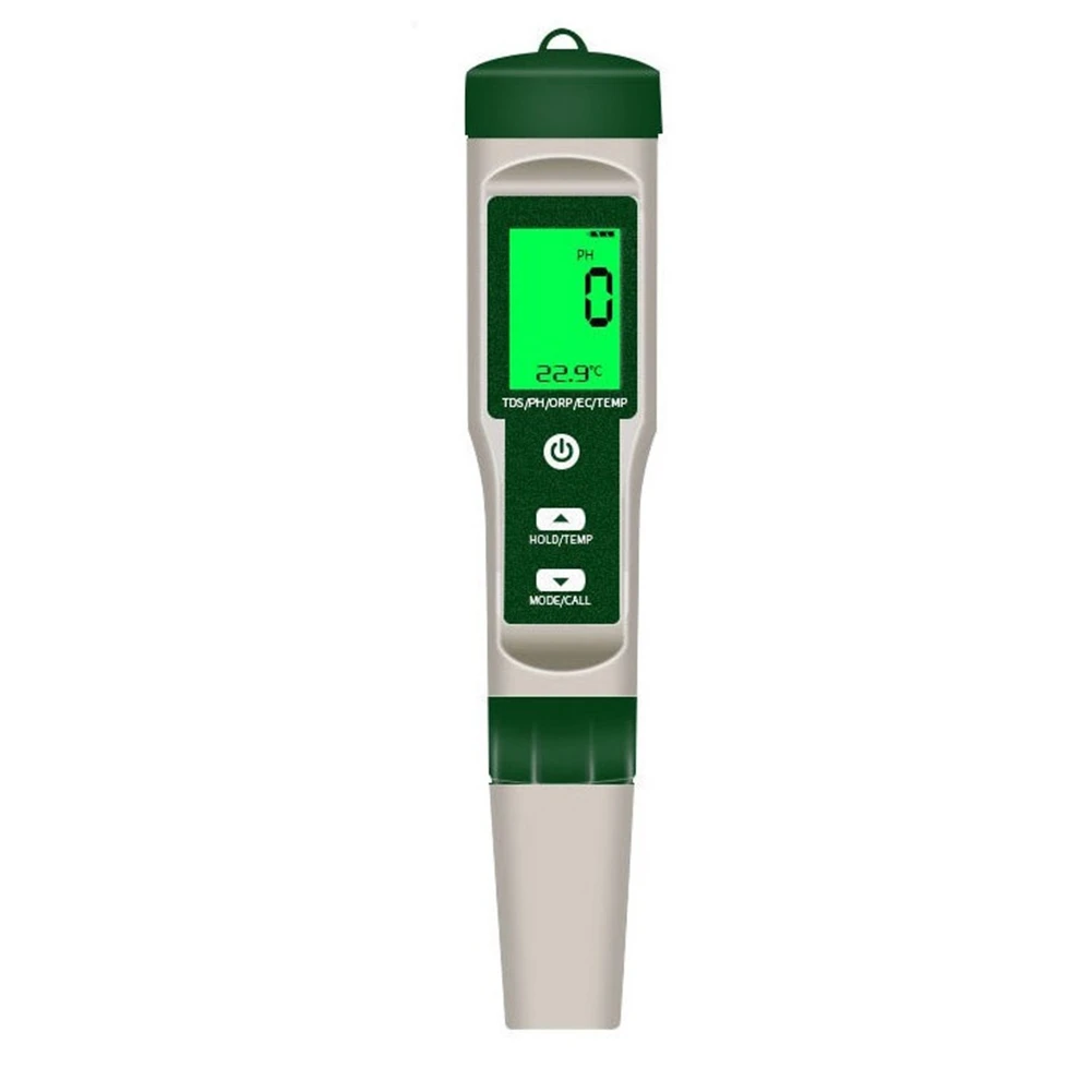 10IN1 H2/Temp/ORP/EC/TDS/Salt/S.G/PH/㏁ Resistivity/Fertility Meter Water Ph Analysis Instruments Hydrogen-Rich Detector