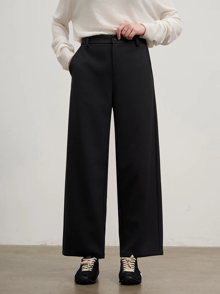 LIEDU Autumn Daily Women High Waist Flared Wide Leg Pants Plus Size Soft Stretch Work Trousers Office Elegant Casual Outfit 2 LIEDU Autumn Daily Women High Waist Flared Wide Leg Pants Plus Size Soft Stretch Work Trousers Office Elegant Casual Outfit 2