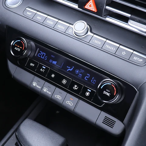 Для тюнинга Hyundai Elantra CN7/CN7 N 2021-2025 RHD/LHD алюминий красный синий черный внутренняя часть кондиционера Konb кольцо накладка