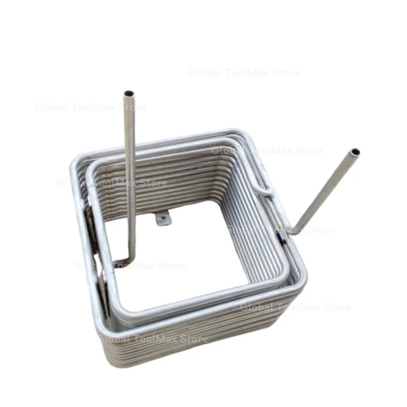 Customized products 1Pcs Stainless Steel Coiled Titanium Copper 304 Bent Capillary Head Cooling Brewing Beer Condensation