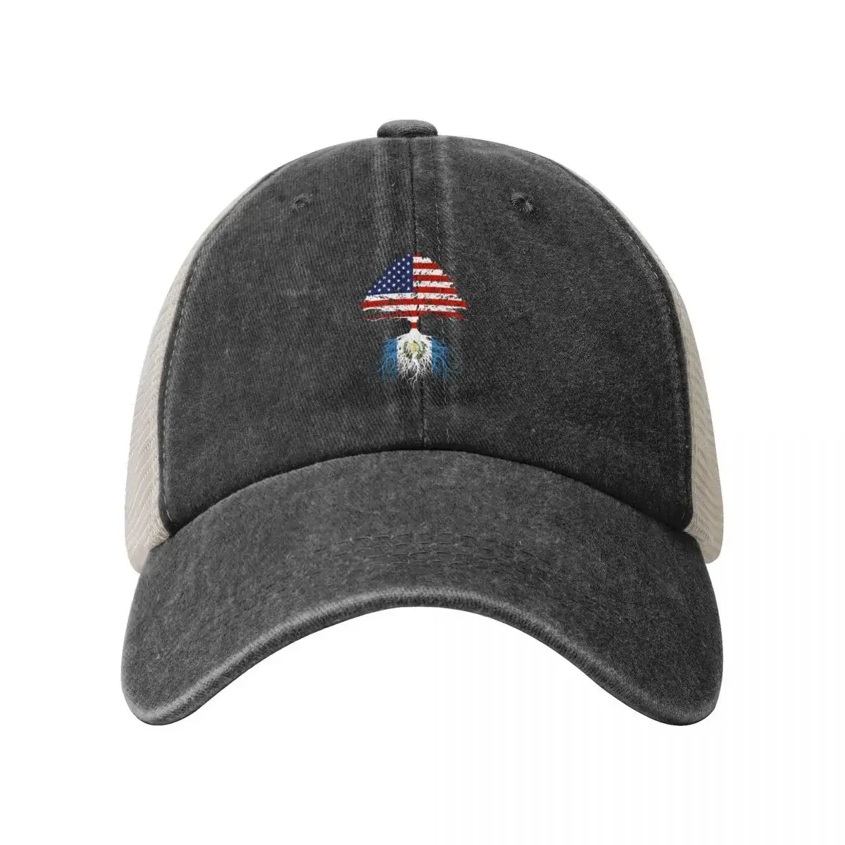 Guatemala Immigrant Roots Guatemala USA Flag Guatemalan American US Naturalization Christmas Birthday Ceremony Gift Baseball Cap