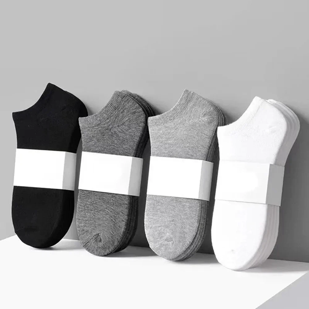 Chaussettes mi-longues en coton pour le printemps et l'été, chaussettes chauffantes respirantes, absorption de la transpiration fine